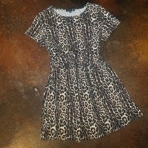 Leopard print dress size small